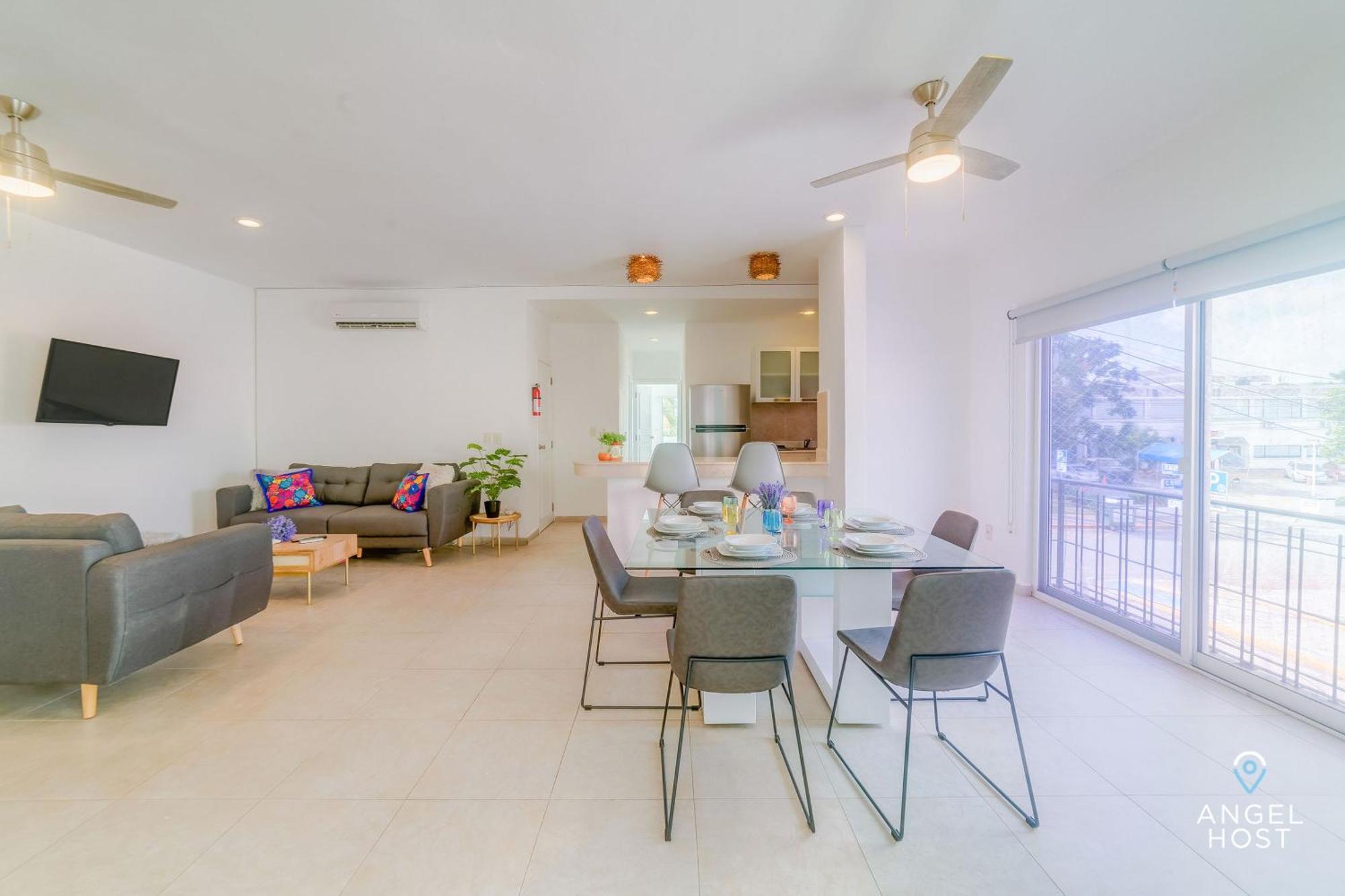 Apartamento Ideal Group Getaway 4 Blocks To The & Pool
